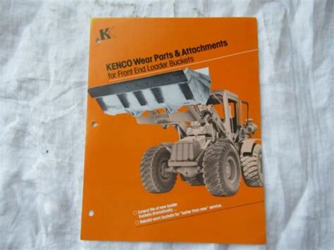 kenco loader bucket parts